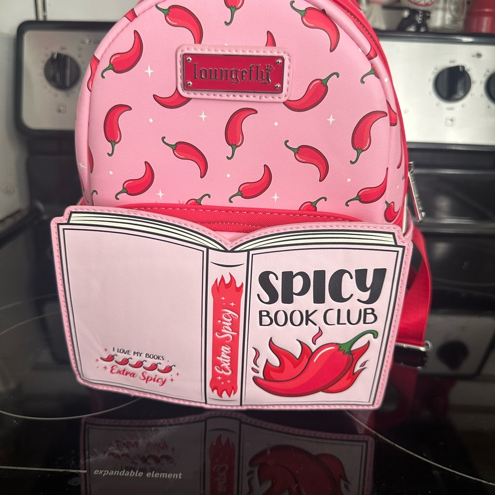 Spicy book club loungefly